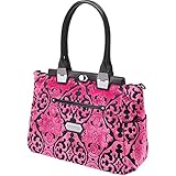 Cake by Petunia Cafe Carryall Diaper Bag in Dragon Fruit, Pink by Cake by Petunia