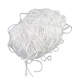VERY100　園芸ネット　カーテンネット　つる野菜栽培ネット　Trellis Netting　10cm角目　1.5×9m　ナイロン　ホワイト (1.5×4.5m)