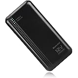 空調作業服用 バッテリー 12V高出力 20000mAh 大容量 モバイルバッテリー 4段階風力調節 LED残量表示 Type-C急速充電 DC/USB出力ポート付き ファン付きベスト ファン用 スマホ充電器 携帯充電器 軽量 コンパクト 持ち運び便