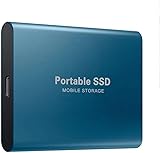 YAYAHDS(よしこ) 外付けSSD 16T 14T 12T 10T 8T 6TB新しいアップグレードされた外付けSSD 4T 2T 1T 500GB 250GB、ポータブルSSD 高速転送myj... (4TB, Blue)