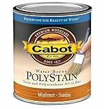 Cabot / Valspar 1440008263005 PolyStain – 水Borne – ウォールナット – 1 Qt