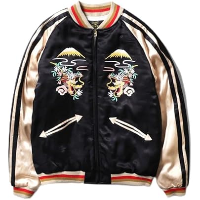 Amazon | QUILTING RAYON SOUVENIR JACKET (MAP) | コート・ジャケット