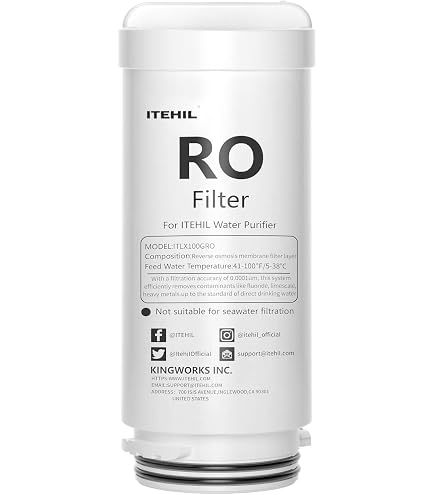 Amazon.co.jp: ポータブル浄水器 ハイブリッドとROフィルター付き