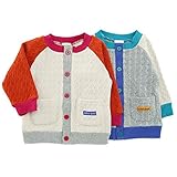 【アウトレット】 mother goose カーディガン(80～130cm) キムラタンの子供服 オフホワイト 130 ( 11158x11458-143 )