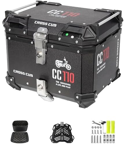 Amazon | HI-LINE バイク リアボックス クロスカブ CC110 トップ