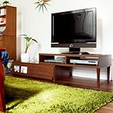 伸縮テレビボード CROS(クロス) ブラウン