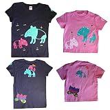 バク ペアルック Tシャツ 親子 (90, ピンク)