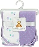 Rene Rofe Flowered Birds Swaddle Blankets - purple, one size by Rene Rofe
