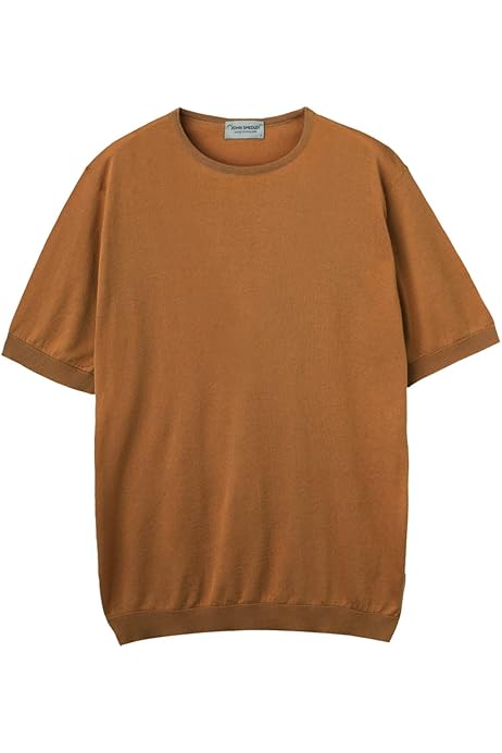 Amazon | [ジョンスメドレー] クルーネック半袖ニット Mサイズ