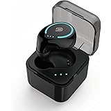 【改良型】Bluetooth ヘッドセット片耳ワイヤレス ブルートゥース イヤホン スポーツ 5.0 ハンズフリー通話 軽量 自動ペアリング IPX7防水 Hi-Fi音の質増強iPhone/Android適用 (ブラック)