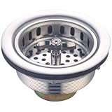 オリンピア洗面acs-300500ステンレススチールスピンとシールバスケットStrainer、クローム仕上げ