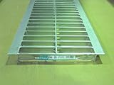 U字溝用グレーチング(普及型) 適用みぞ幅240mm 長さ995mm 適用荷重:乗用車(T-2) HGU-240-25