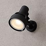 タカショー　ウォールスポットライト（100V）　シンプルLED スポットライト（LED色：電球色）　　●72323200　HFE-D28K ブラック