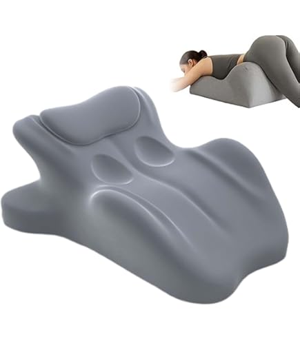 Caaaat Ergonomic Memory Foam Bed Rest Pillow - Neck & Back Pain Relief, Prone Reading & Phone Use Pillow - View #2