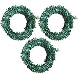 WINOMO 3点7.5 M人工アイビーガーランドFoliage Green Leaves Simulated Vine Ceremony DIYヘッドバンド( Small Leaves )