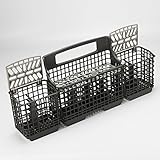 Khy Dishwasher Silverwareバスケットグレーまたはホワイトw10807920 8562086 for Whirlpool Kenmore Maytag Kitchenaid
