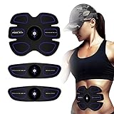 EMS腹筋 器具 筋トレ 腹筋ダイエット ウエストダイエット お腹ダイエット 強さ9段階調節 ...