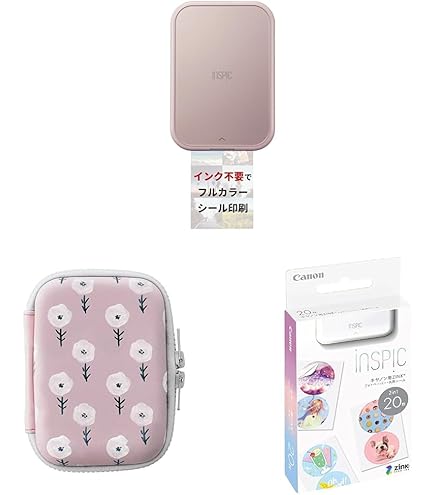 Amazon.co.jp: 【セット買い】キヤノン Canon スマホ専用ミニフォト