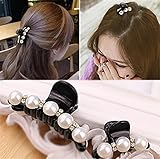 【爱莉セレクトショップ】ヘアクリップ★全2枚セット！ 大 バンスクリップ シンプル オフィス おしゃれ かわいい 大きめ 髪留め ヘアアクセサリー クリップ 人気