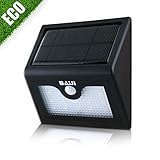BaiJi Solar Lights, 28 LED Super Bright Outdoor/Garden Waterproof Solar Motion Wall Light - Wireless