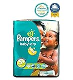 パンパースベビードライおむつサイズ5+パックを運ぶ - 22おむつ (Pampers) (x6) - Pampers Baby-Dry Nappies Size 5+ Carry Packs - 22