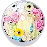liLYS épice ソープフラワー ボックス バラ 枯れない花 ギフト プレゼント にも (パステルフラワー)