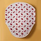 首かっくんにならない頭あて　ヘッドサポート　【ミニキャット（赤）】　エルゴ・コラン他社抱っこひもにも！