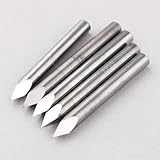 SMO　5x 45°　4mm カーバイド　スチール　CNCルータービットピラシット彫刻ビット エンドミル