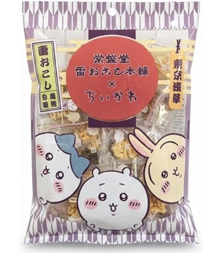 Amazon.co.jp: 常盤堂雷おこし本舗 雷神ポータブル缶 2個セット : 食品