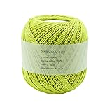横田 DARUMA レース糸 #20 col.12 イエロー 系 50g 約210m 3玉セット 01-2270