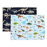 カラフルキャンディスタイル(COLORFUL CANDY STYLE) 【2枚組】ランチョンマット スタンダード 探検! 恐竜大陸セット(2枚セット) N3600912