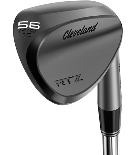 Cleveland Golf RTX 6 ZipCore 52 Wedge, Black Satin, Right Cleveland Golf RTX 6 ZipCore 52 Wedge, Black Satin, Right