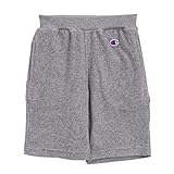 (チャンピオン)Champion トドラー・キッズ パイルショートパンツ(GY-グレー、90)