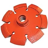 Diamond Products Core Cut 26719 7-Inch Heavy Duty Orange with 5/8-Inch 11 Hub Crack Chasing V Blade 