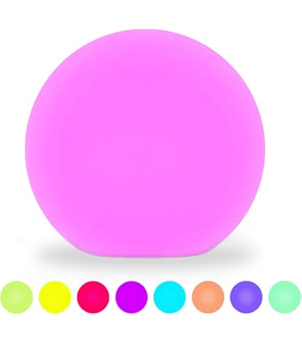 Amazon.co.jp : Censinda LED光るボールライト 10インチ