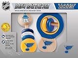 セントルイス・ブルースWooden Baby Rattle Set