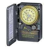 Intermatic T1975E SPDT 24 Hour 480-Volt Time Switch with Type 1 Indoor Steel Enclosure and Skipper W