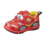 ＜取寄＞ Disney ディズニー ディズニーのベビーシューズ　子供靴 ベビー キッズ シューズ スニーカー Moonstar ムーンスター　DN B1159 ブルー レッド 13.5cm