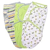 スワドルミー おくるみ ステージ2 Busy Bees S/M 3枚セット 54000 ベビー ブランケット Swaddle Me サマーインファント Summer Infant [並行輸入品]