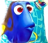 Finding Dory Pillow - Plush Decorative Throw Pillows for Kids 12 x 12 (Dory) [並行輸入品]