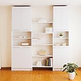 天井突っ張り オープンラック PROVA2 (プローバ2) 幅60cm 184~270cmの天井高対応 (ホワイト) [オフィス用品]