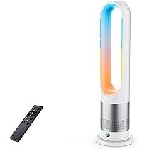 Amazon | FUXNGZI セラミックヒーター【羽なし&1台で四季をまかなう