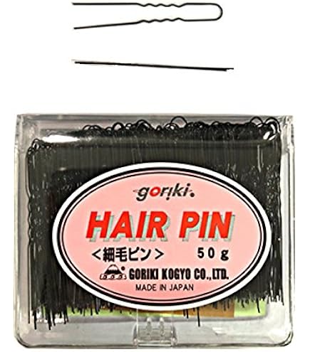 Amazon | 五力 ボブ 555ヘアピン 学校用 平角ケース入 オニピン 100g