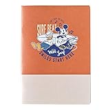 【ディズニー】サーフスタイル/ミッキー B6ノート オレンジ da-r1604