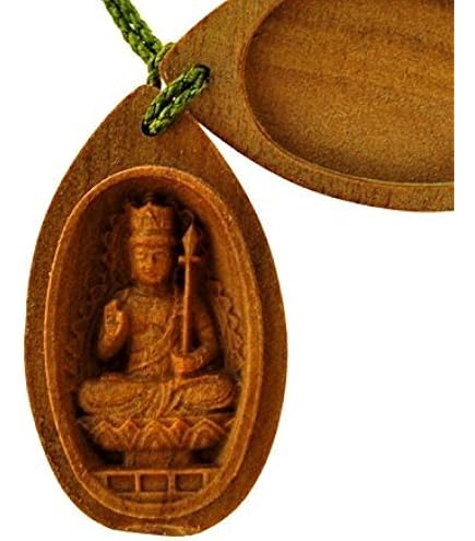 懐中仏　箱付き Amazon.co.jp: 干支お守り本尊 柘植（つげ） ミニ香合仏 携帯