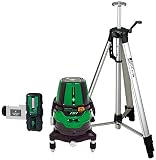 シンワ測定 レーザーロボ Neo21 AR BRIGHT 受光器・三脚セット グリーン 78287