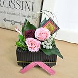 〔エルフルール〕和風プリザーブドフラワー 寿～ことぶき～ 結婚祝い 誕生日 記念日 出産祝い プレゼント フラワーギフト アレンジメント