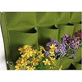 Firlar　36ポケット 壁掛け式 植栽バッグ 屋内/屋外　ハーブポット　耐食性　壁掛け　オフィス　家　装飾