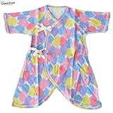 オーシャンアンドグラウンド｜ベビーコンビ肌着｜バルーン柄｜ピンク