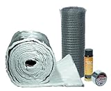 Fireside煙突Supply FireFlex断熱材ラップ1 / 2in 3in to 6in liners (25ft)